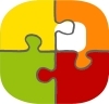 0 - MOP Logo Puzzle farbig